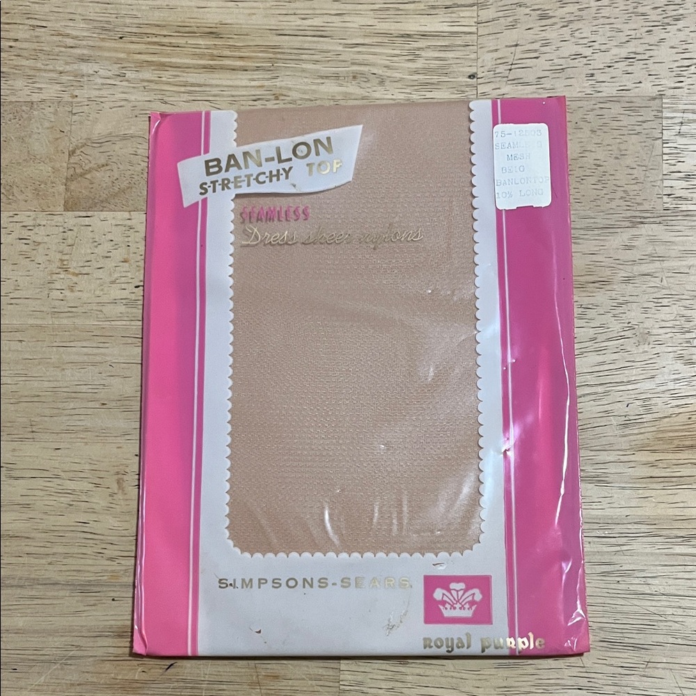 Ban-Lon Stretchy Top Vintage Nylon Stockings